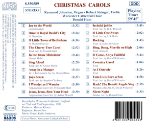 CHRISTMAS CAROLS<br/><h5>Megjelenés: 1993-12-16</h5>