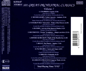 101 GREAT ORCH. CLASS. 7<br/><h5>Megjelenés: 1993-03-30</h5>