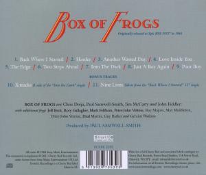 BOX OF FROGS<br/><h5>Megjelenés: 2022-07-01</h5>