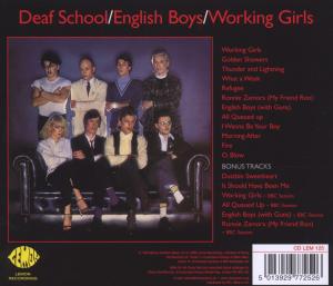 ENGLISH BOYS WORKING GIRL<br/><h5>Megjelenés: 2009-09-21</h5>