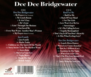 DEE DEE BRIDGEWATER / JUST FAMILY / BAD FOR ME / DEE DEE BRIDGEWATER<br/><h5>Megjelenés: 2020-01-17</h5>