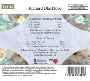 RICHARD BLACKFORD: LA SAGRADA FAMILIA SYMPHONY - BABEL<br/><h5>Megjelenés: 2024-03-01</h5>