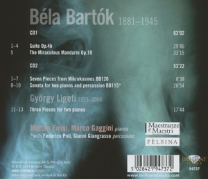 COMPLETE MUSIC FOR 2 PIANOS<br/><h5>Megjelenés: 2014-03-07</h5>