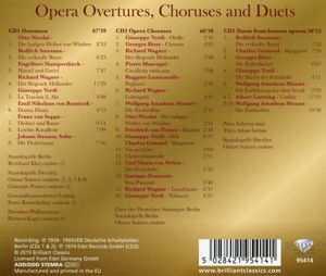 OPERA OVERTURES, CHORUSES AND DUETS<br/><h5>Megjelenés: 2019-03-01</h5>