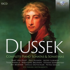 DUSSEK: COMPLETE PIANO SONATAS & SONATINAS<br/><h5>Megjelenés: 2024-03-01</h5>