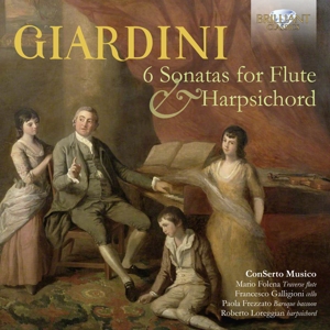 GIARDINI: 6 SONATAS FOR FLUTE & HARPSICHORD<br/><h5>Megjelenés: 2021-07-02</h5>