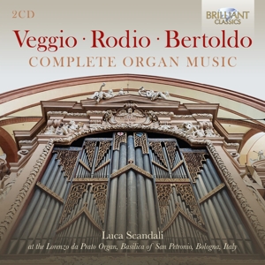 VEGGIO/RODIO/BERTOLDO: COMPLETE ORGAN MUSIC<br/><h5>Megjelenés: 2021-06-04</h5>