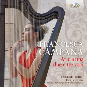 FRANCESCA CAMPANA: ARIE A UNA, DUE, E TRE VOCI<br/><h5>Megjelenés: 2021-02-05</h5>