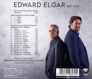 ELGAR: CELLO CONCERTO, ENIGMA VARIATIONS<br/><h5>Megjelenés: 2021-10-01</h5>