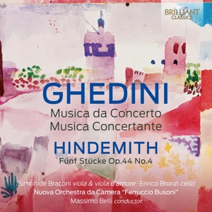 GHEDINI: MUSICA DA CONCERTO/HINDEMITH: FUNF STUCKE<br/><h5>Megjelenés: 2022-06-03</h5>