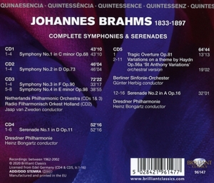 COMPLETE SYMPHONIES & SERENADES<br/><h5>Megjelenés: 2020-09-04</h5>