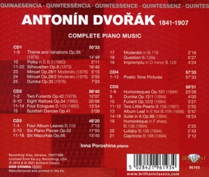 DVORAK: COMPLETE PIANO MUSIC<br/><h5>Megjelenés: 2021-01-01</h5>