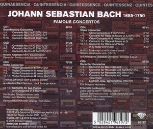 BACH: FAMOUS CONCERTOS<br/><h5>Megjelenés: 2021-01-01</h5>