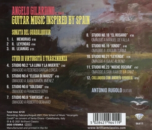 GILARDINO: GUITAR MUSIC INSPIRED BY SPAIN<br/><h5>Megjelenés: 2021-11-05</h5>