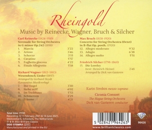 RHEINGOLD - MUSIC BY REINECKE, WAGNER, BRUCH & SILCHER<br/><h5>Megjelenés: 2022-02-04</h5>