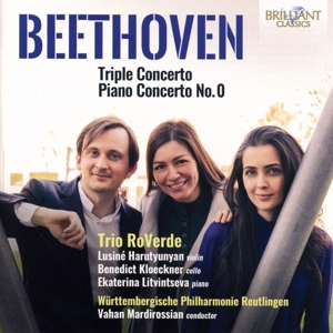 BEETHOVEN TRIPLE CONCERTO/PIANO CONCERTO NO. 0<br/><h5>Megjelenés: 2021-12-03</h5>