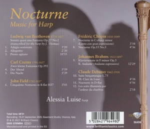 NOCTURNE MUSIC FOR HARP<br/><h5>Megjelenés: 2021-12-03</h5>