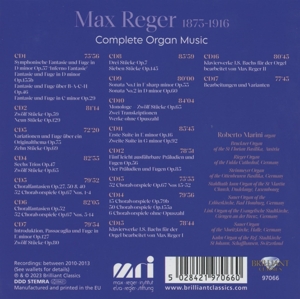 REGER: COMPLETE ORGAN MUSIC<br/><h5>Megjelenés: 2023-12-01</h5>