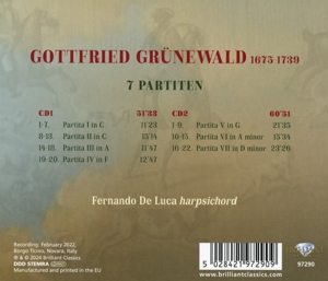 GOTTFRIED GRUNEWALD: 7 PARTITEN<br/><h5>Megjelenés: 2024-09-06</h5>