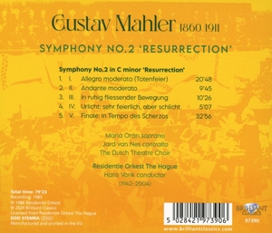 MAHLER: SYMPHONY NO.2 RESURRECTION<br/><h5>Megjelenés: 2024-08-02</h5>