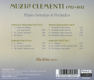 CLEMENTI: PIANO SONATAS & PRELUDES<br/><h5>Megjelenés: 2022-11-04</h5>