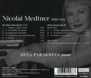 MEDTNER: PIANO SONATAS OP.25 NOS.1 & 2/SIX FAIRY TALES OP.51<br/><h5>Megjelenés: 2023-03-03</h5>