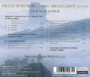 SCHUBERT/LISZT: DER WANDERER<br/><h5>Megjelenés: 2024-01-05</h5>