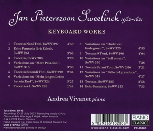 SWEELINCK: KEYBOARD WORKS<br/><h5>Megjelenés: 2024-03-01</h5>