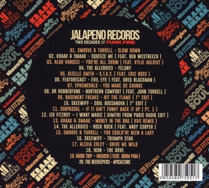 JALAPENO RECORDS: TWO DECADES OF FUNK FIRE<br/><h5>Megjelenés: 2020-11-27</h5>