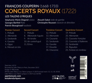 CONCERTS ROYAUX<br/><h5>Megjelenés: 2019-03-14</h5>