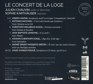 L'IMPATIENTE - PARIS SYMPHONY NO.87<br/><h5>Megjelenés: 2019-10-04</h5>