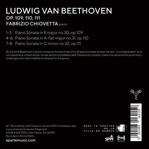 BEETHOVEN OP.109/110/111<br/><h5>Megjelenés: 2020-09-18</h5>