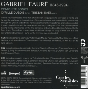 FAURE COMPLETE SONGS<br/><h5>Megjelenés: 2022-05-13</h5>