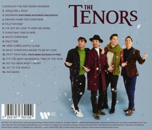 CHRISTMAS WITH THE TENORS<br/><h5>Megjelenés: 2023-10-20</h5>