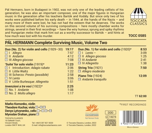 COMPLETE SURVIVING MUSIC, VOLUME TWO: CHAMBER AND INSTR<br/><h5>Megjelenés: 2022-02-04</h5>