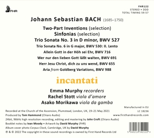 J.S. BACH: TWO-PART INVENTIONS, SINFONIAS, TRIO SONATA NO. 3, GOLDBERG ARIA<br/><h5>Megjelenés: 2022-03-11</h5>