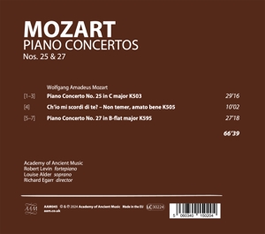 MOZART PIANO CONCERTOS NOS. 25 & 27<br/><h5>Megjelenés: 2024-06-07</h5>