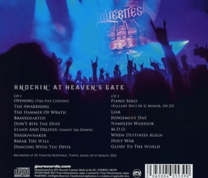 KNOCKIN' AT HEAVEN'S GATE - LIVE IN TOKYO 2023<br/><h5>Megjelenés: 2023-11-03</h5>