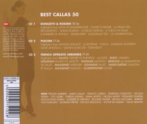 50 BEST CALLAS<br/><h5>Megjelenés: 2010-06-03</h5>