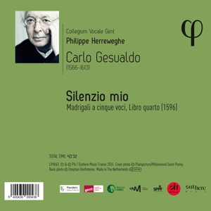 GESUALDO: SILENZIO MIO - IL QUARTO LIBRO DI MADRIGALI<br/><h5>Megjelenés: 2024-09-20</h5>