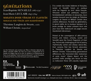 GENERATIONS - SENAILLE & LECLAIR<br/><h5>Megjelenés: 2021-07-16</h5>