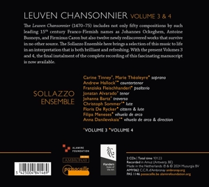 LE CUEUR VOUS DEMEURE, LEUVEN CHANSONNIER VOL. 3 & 4<br/><h5>Megjelenés: 2024-04-05</h5>