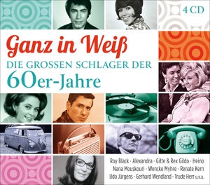 GANZ IN WEISS - DIE GROSSEN SCHLAGER DER 60ER JAHRE<br/><h5>Megjelenés: 2018-03-08</h5>