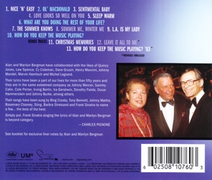 SINATRA SINGS ALAN & MARILYN BERGMAN<br/><h5>Megjelenés: 2021-08-04</h5>