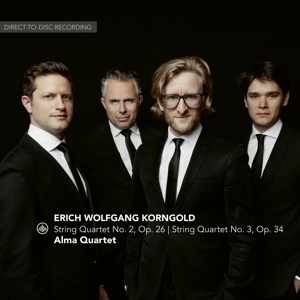 KORNGOLD: STRING QUARTET NO. 2, OP. 26/STRING QUARTET NO. 3, OP. 34<br/><h5>Megjelenés: 2021-11-05</h5>