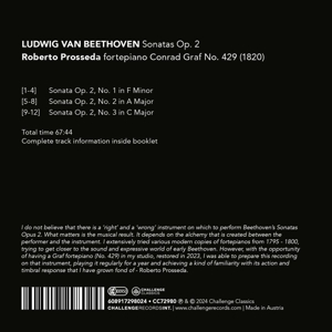 LUDWIG VAN BEETHOVEN: SONATAS OP. 2<br/><h5>Megjelenés: 2024-10-04</h5>