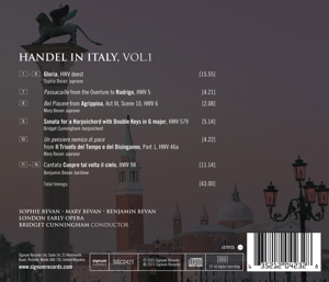 HANDEL IN ITALY VOL.1<br/><h5>Megjelenés: 2016-01-20</h5>