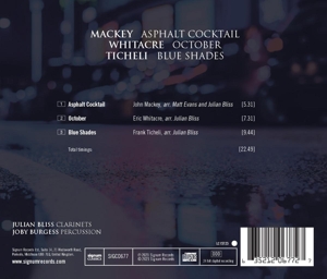 MACKEY: ASPHALT COCKTAIL / WHITACRE: OCTOBER / TICHELI:<br/><h5>Megjelenés: 2021-07-09</h5>