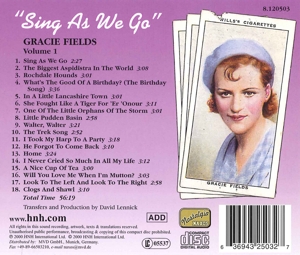 SINGS AS WE GO VOL.1<br/><h5>Megjelenés: 2000-11-02</h5>