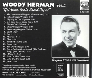 WOODY HERMAN VOL.2<br/><h5>Megjelenés: 2003-04-03</h5>